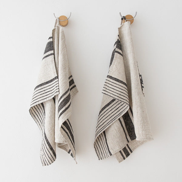 Provence Striped Tea Towel Set