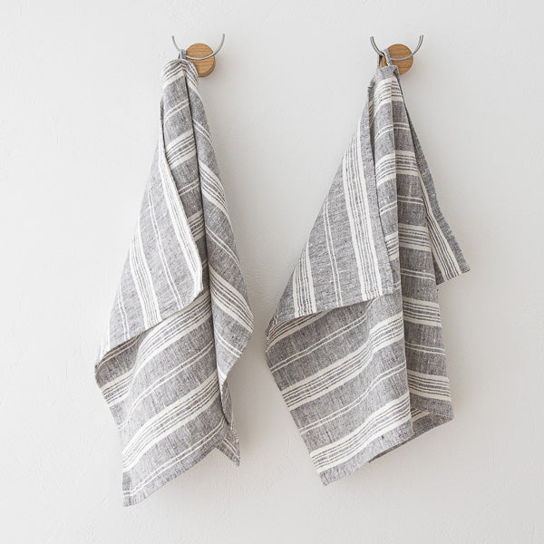 Linen Multistripe Towels