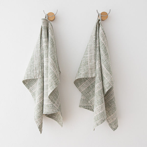 Linen Multistripe Towels