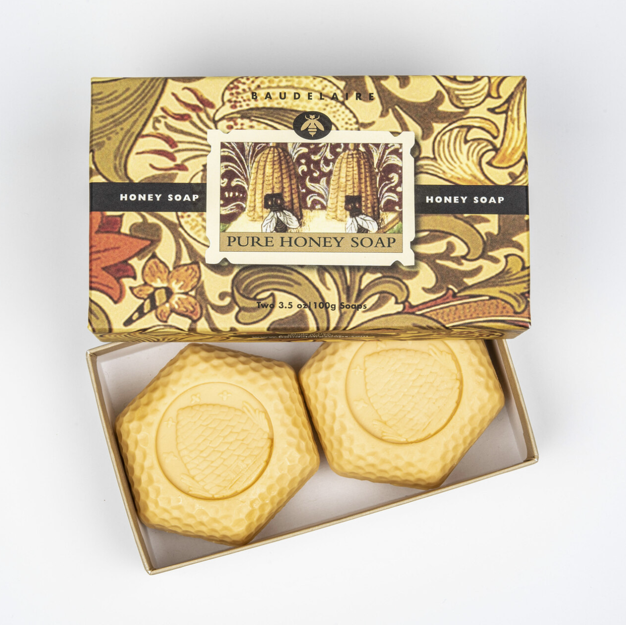 Honey Soap 2 Bar Gift Box  3.5oz