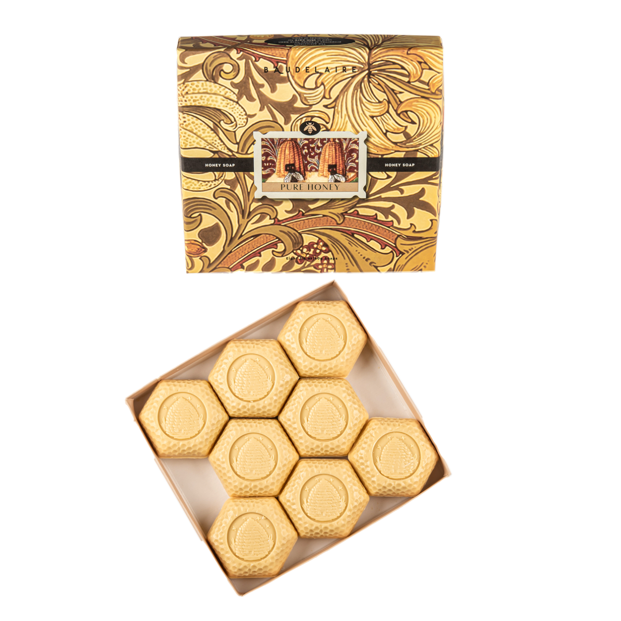 Honey Soap 8 Bar Gift Box 1.4oz