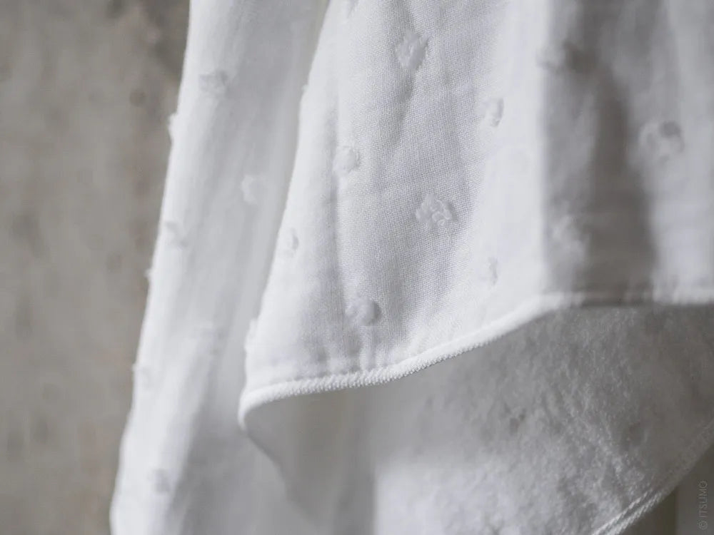 Zero Twist Gauze/Dot Towel