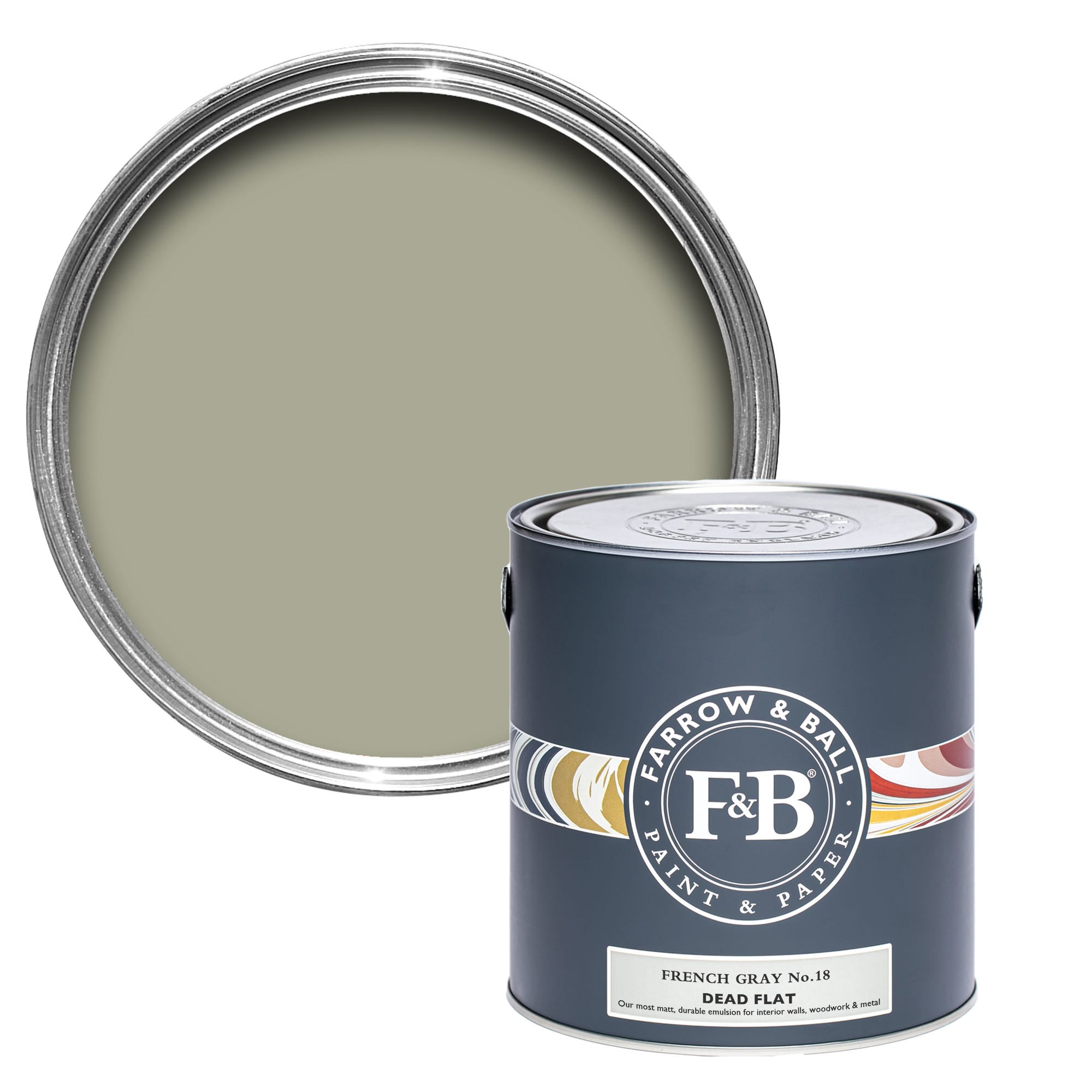 French Gray No.18